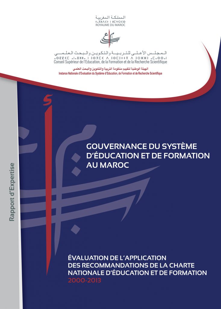 Gouvernance du système d’éducation et de formation au Maroc Gouvernance du système d’éducation et de formation au Maroc