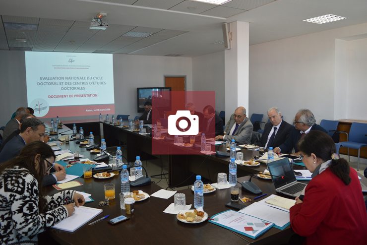 ورشة تشاورية مع ممثلي الجامعات حول موضوع تقييم سلك الدكتوراه ومراكز داراسات الدكتوراه