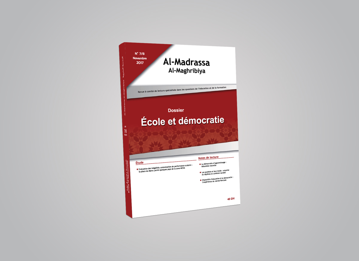 Appel à contributions Numéro 10 de la revue «Al-Madrassa Al-Maghribiya» : « L’enseignement et les technologies numériques » Appel à contributions Numéro 10 de la revue «Al-Madrassa Al-Maghribiya» : « L’enseignement et les technologies numériques »